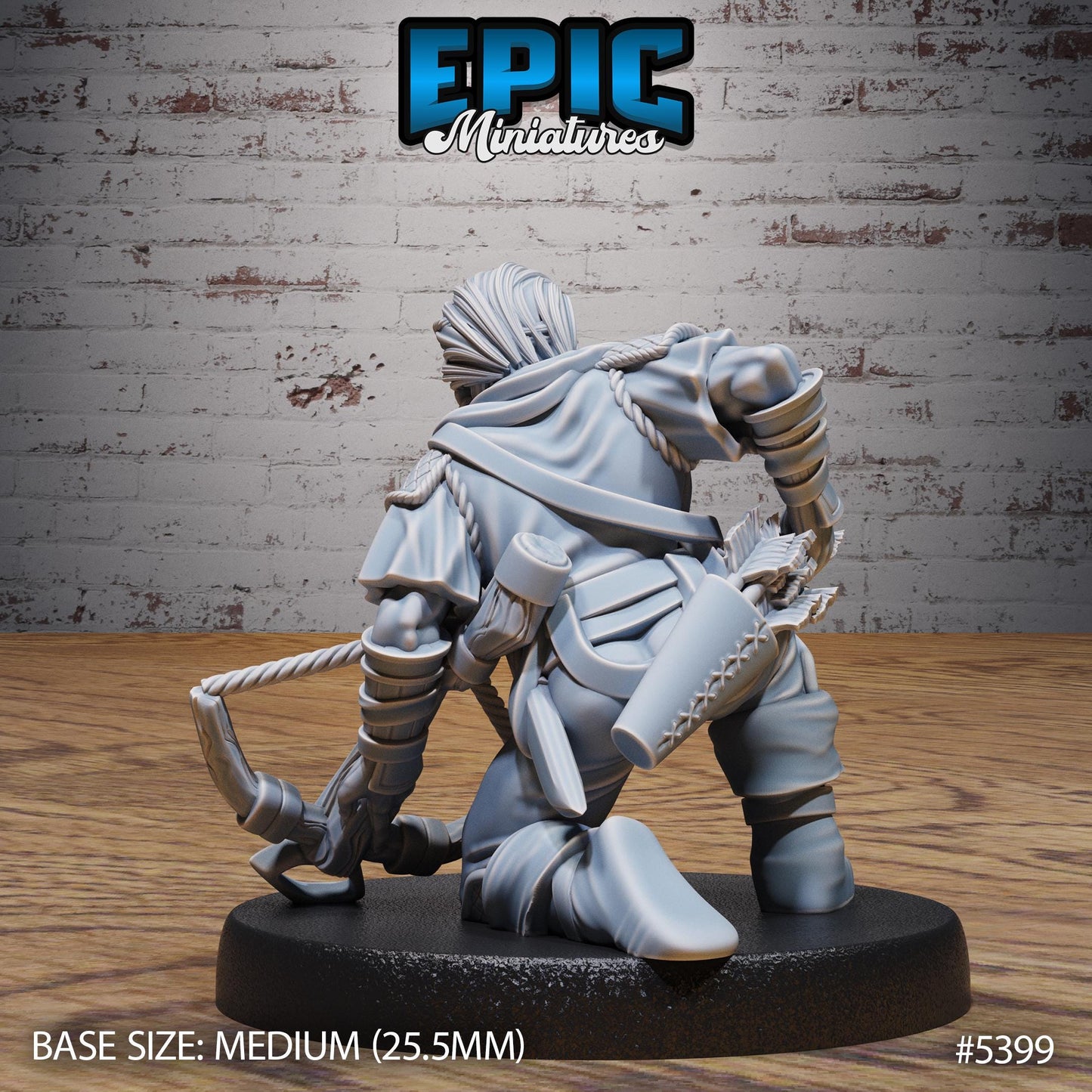 Bandits v1 (Medium) | #122 - Wild Bandits by EPIC Miniatures | High Quality Premium Resin | Lady, Thieves, Rogue, Human, Male, Female