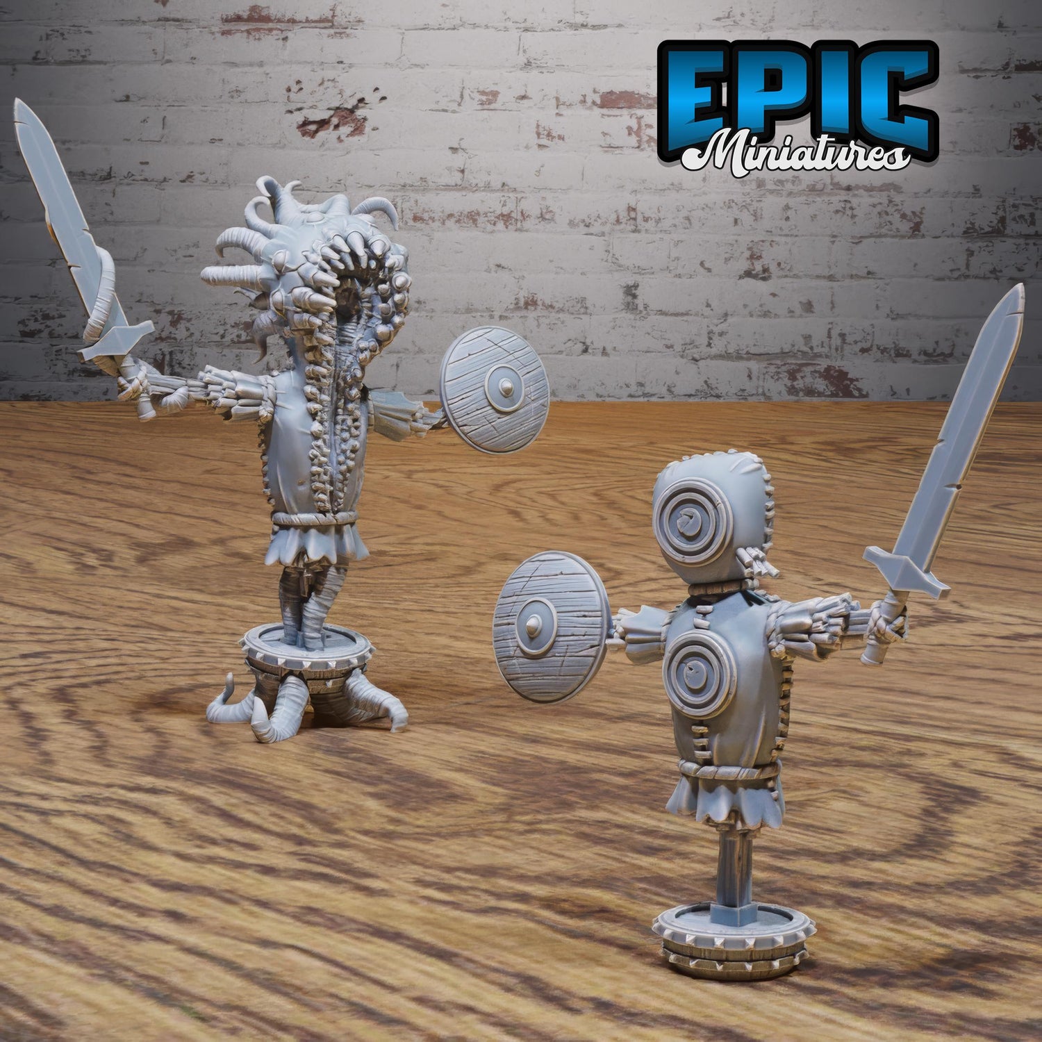 Mimic Practice Dummy | #122 - Wild Bandits by EPIC Miniatures | High Quality Premium Resin | Monsters, Mimics, Scatter, Terrain, Mannequin