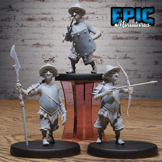 Goblin Guard (Medium) | #122 - Wild Bandits by EPIC Miniatures | High Quality Premium Resin | Enemy, Gnome, Evil, Security, Humanoid, Green