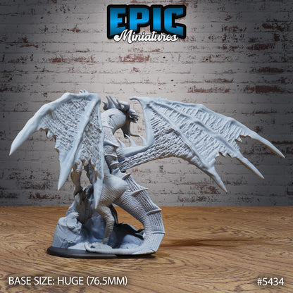 Poison Dragon (Huge) | #122 - Wild Bandits by EPIC Miniatures | High Quality Premium Resin | Dragons, Wyvern, Massive, Enemy Beast, Creature