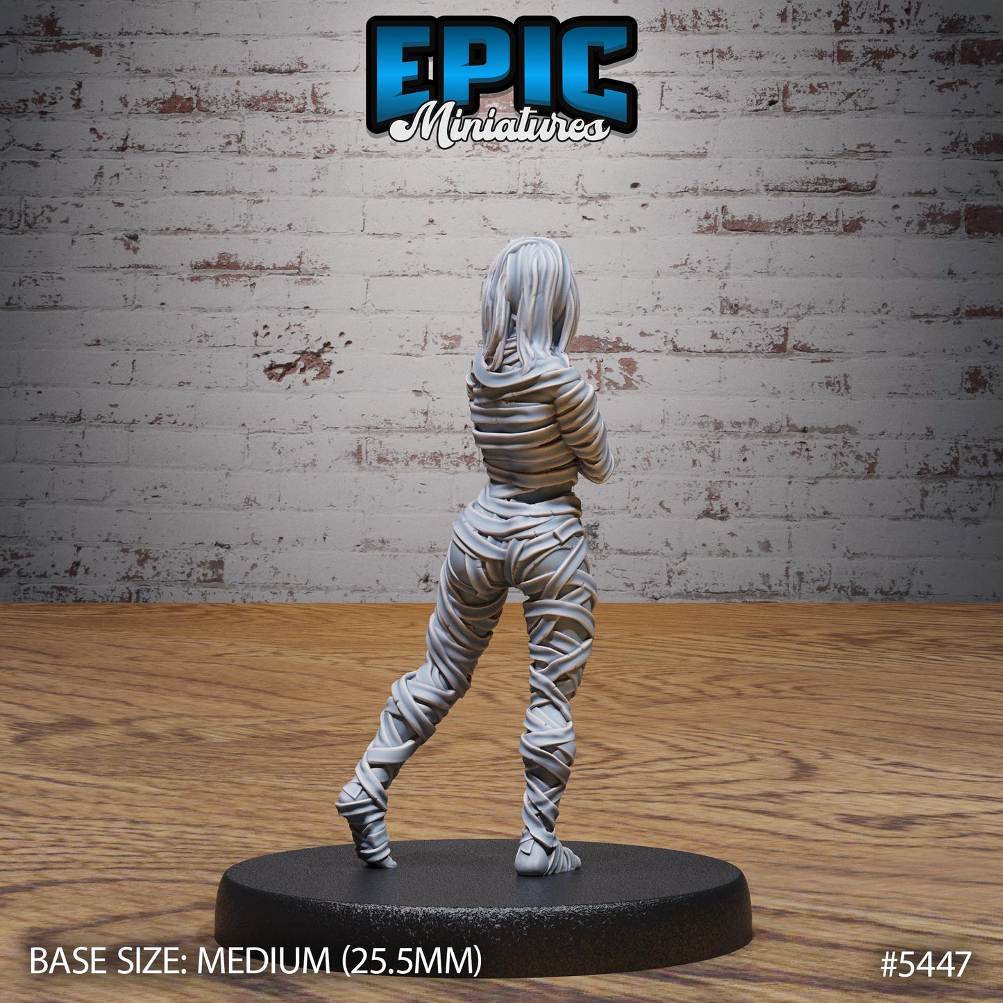 Mummy Army (Medium) | #123 - Death Desert by EPIC Miniatures | High Quality Premium Resin | Mummies, Undead, Enemy, Desert, Egyptian, Egypt