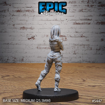 Mummy Army (Medium) | #123 - Death Desert by EPIC Miniatures | High Quality Premium Resin | Mummies, Undead, Enemy, Desert, Egyptian, Egypt