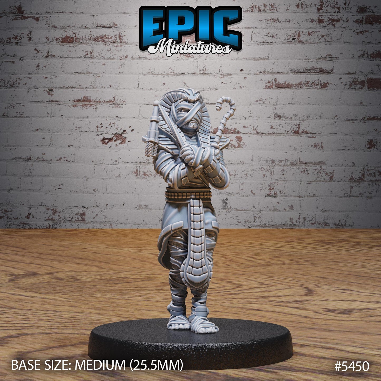 Mummy Army pt2 (Medium) | #123 - Death Desert by EPIC Miniatures | High Quality Premium Resin | Mummies, Egyptians, Egypt, Desert, Undead