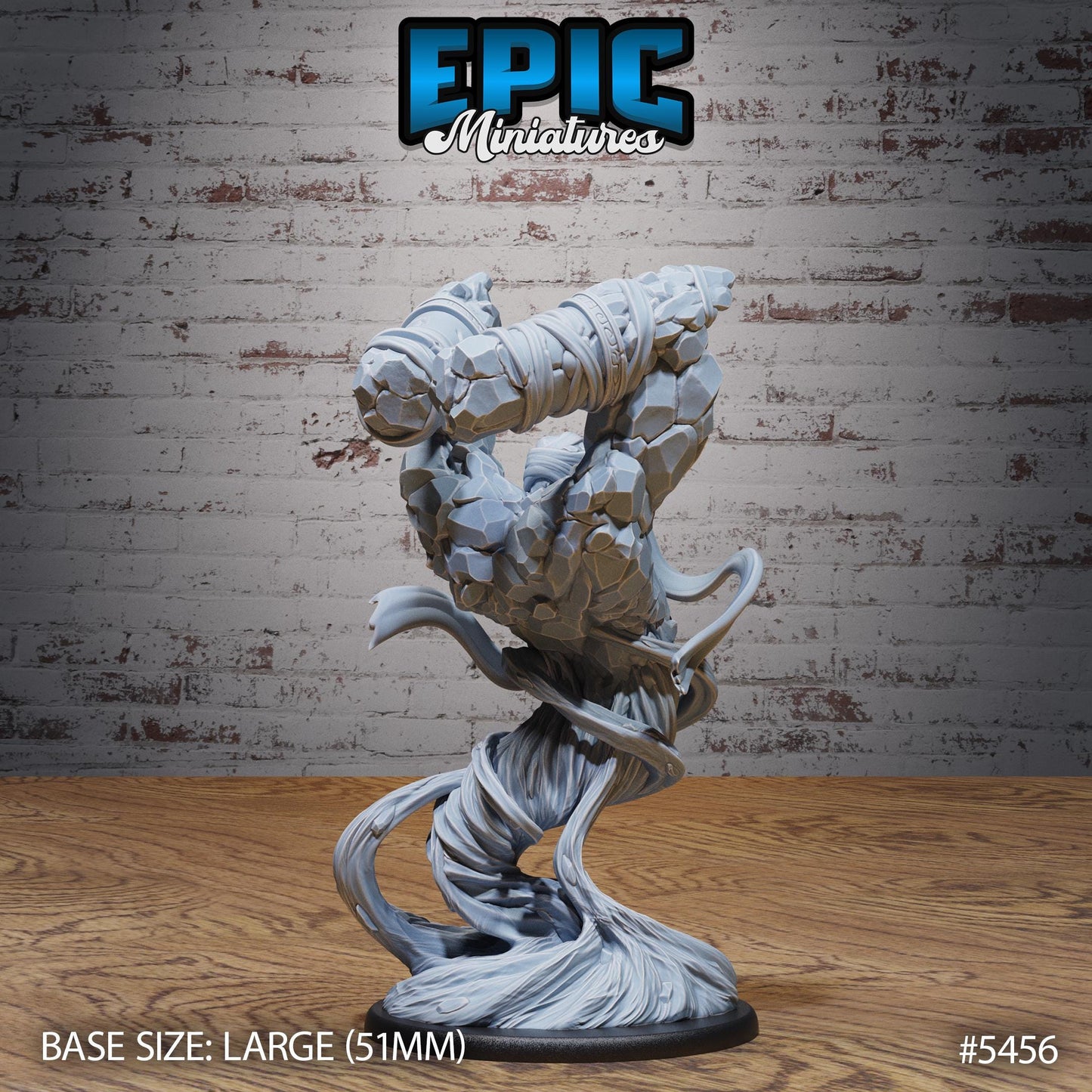 Desert Golem (Large) | #123 - Death Desert by EPIC Miniatures | High Quality Premium Resin | Abomination, Monster, Creature, Attack, Enemy