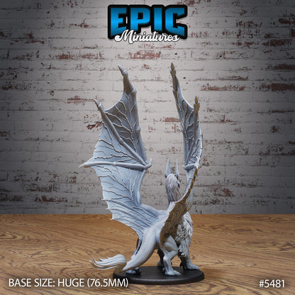 Dragonne (Huge) | #123 - Death Desert by EPIC Miniatures | High Quality Premium Resin | Liondrakes, Dragons, Dragon Lynx, Mutant Monstrosity