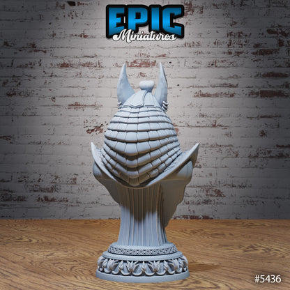 Anubis God Bust | #123 - Death Desert by EPIC Miniatures | High Quality Premium Resin | Huge, Painting, Figurine, Scatter, Terrain, Statue