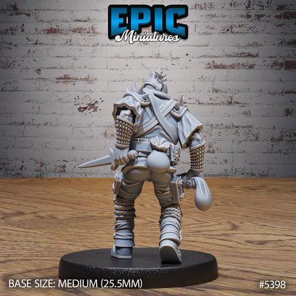 Bandits v1 (Medium) | #122 - Wild Bandits by EPIC Miniatures | High Quality Premium Resin | Lady, Thieves, Rogue, Human, Male, Female