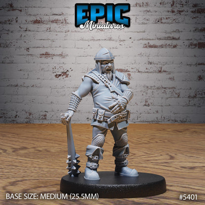 Bandits v2 (Medium) | #122 - Wild Bandits by EPIC Miniatures | High Quality Premium Resin | Mage, Builder, Building, NPC, Extras, Rogue