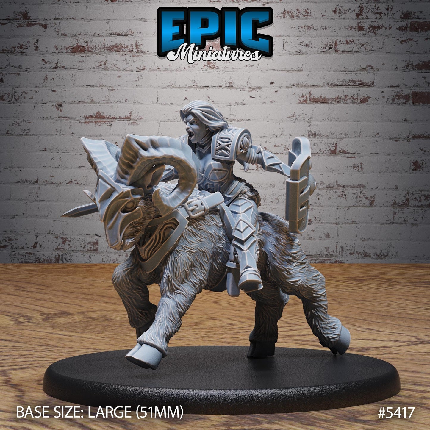 Dwarf Female Bandit (Medium) | #122 - Wild Bandits by EPIC Miniatures | High Quality Premium Resin | Lady, Sword, Gnome, Shield, Fighter