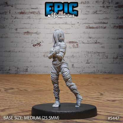 Mummy Army (Medium) | #123 - Death Desert by EPIC Miniatures | High Quality Premium Resin | Mummies, Undead, Enemy, Desert, Egyptian, Egypt