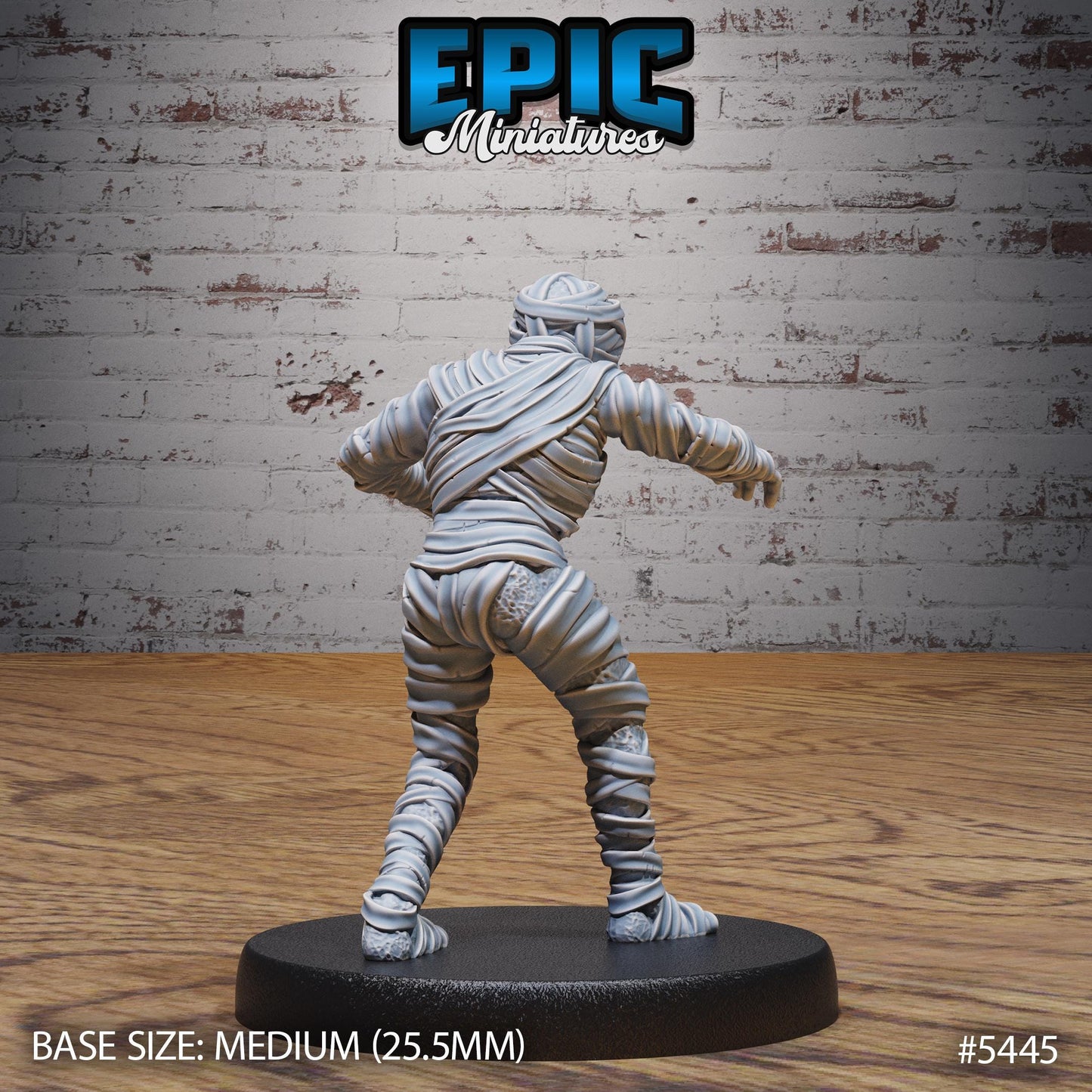 Mummy Army (Medium) | #123 - Death Desert by EPIC Miniatures | High Quality Premium Resin | Mummies, Undead, Enemy, Desert, Egyptian, Egypt