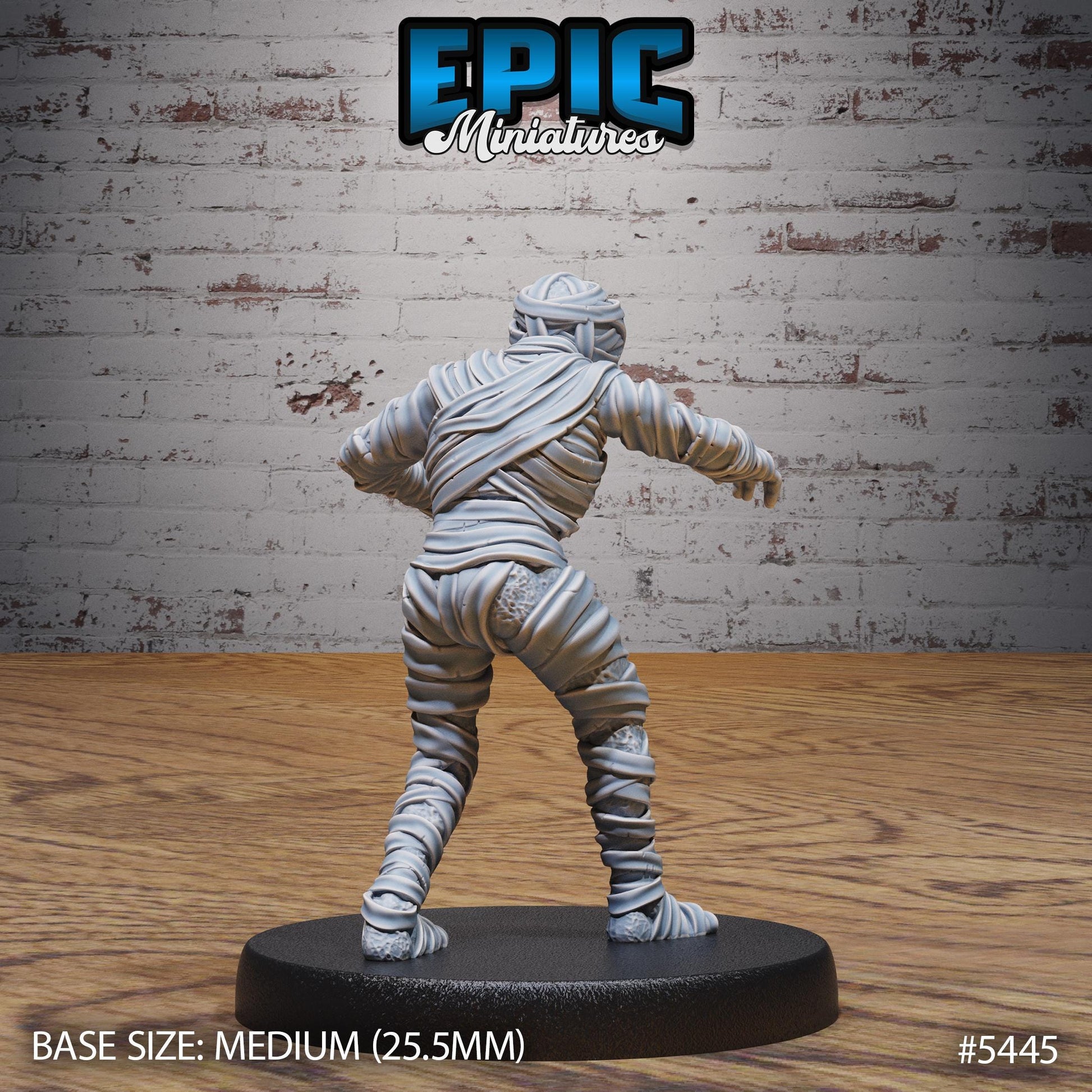 Mummy Army (Medium) | #123 - Death Desert by EPIC Miniatures | High Quality Premium Resin | Mummies, Undead, Enemy, Desert, Egyptian, Egypt