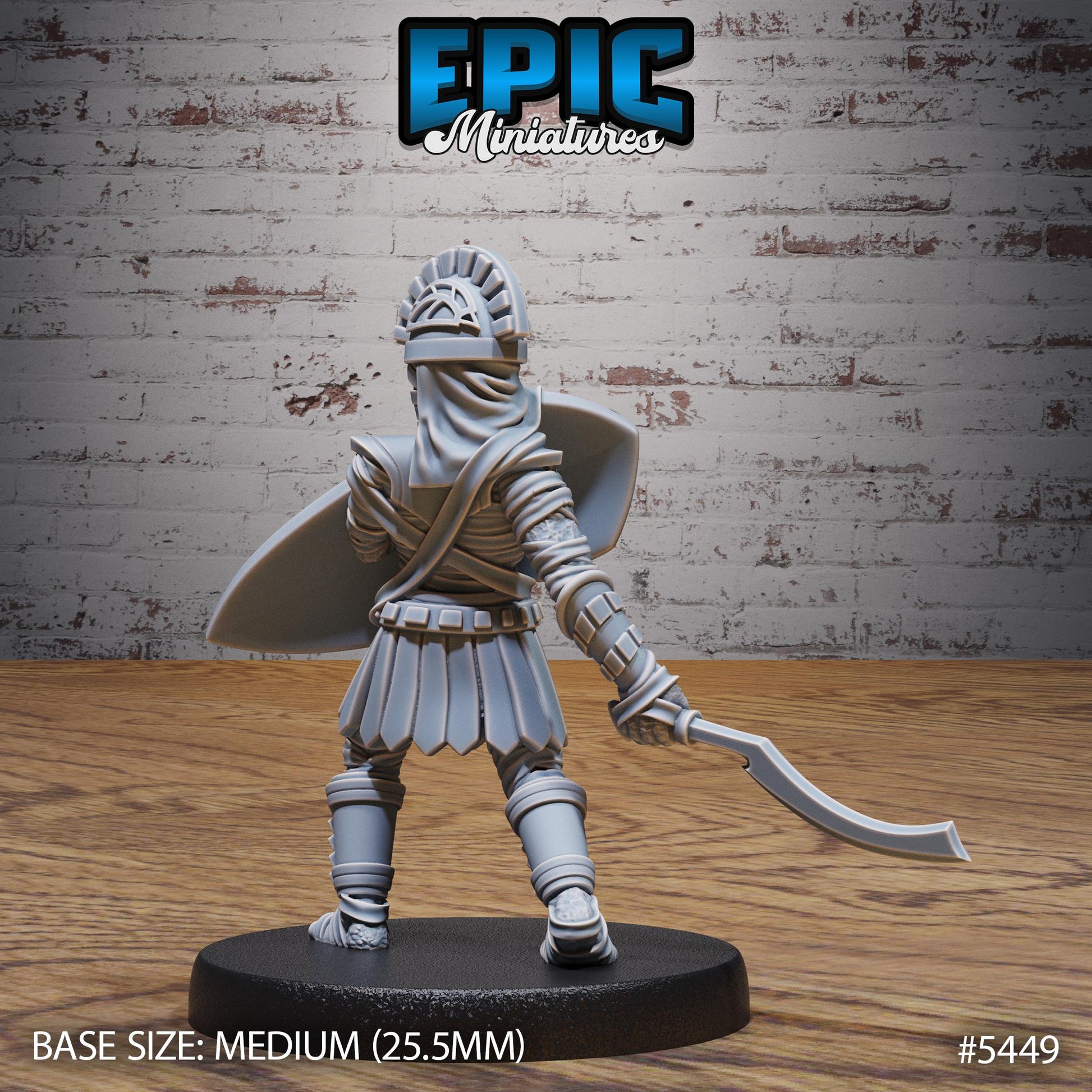 Mummy Army pt2 (Medium) | #123 - Death Desert by EPIC Miniatures | High Quality Premium Resin | Mummies, Egyptians, Egypt, Desert, Undead