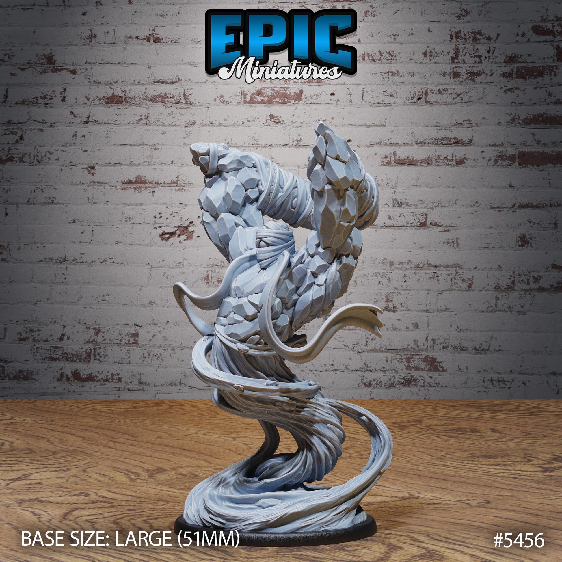 Desert Golem (Large) | #123 - Death Desert by EPIC Miniatures | High Quality Premium Resin | Abomination, Monster, Creature, Attack, Enemy