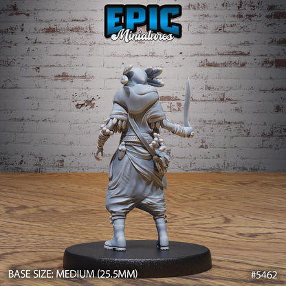 Desert Druid (Medium) | #123 - Death Desert by EPIC Miniatures | High Quality Premium Resin | Druids, Nature, Birds, Female, Woman, Owl