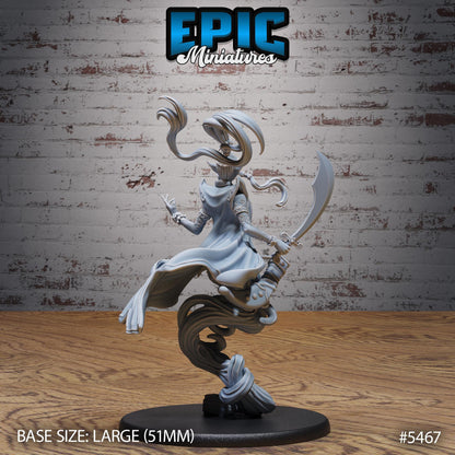Djinni Female (Medium) | #123 - Death Desert by EPIC Miniatures | High Quality Premium Resin | Magic, Genie, Egypt, Egpytian, Lamp, Mage