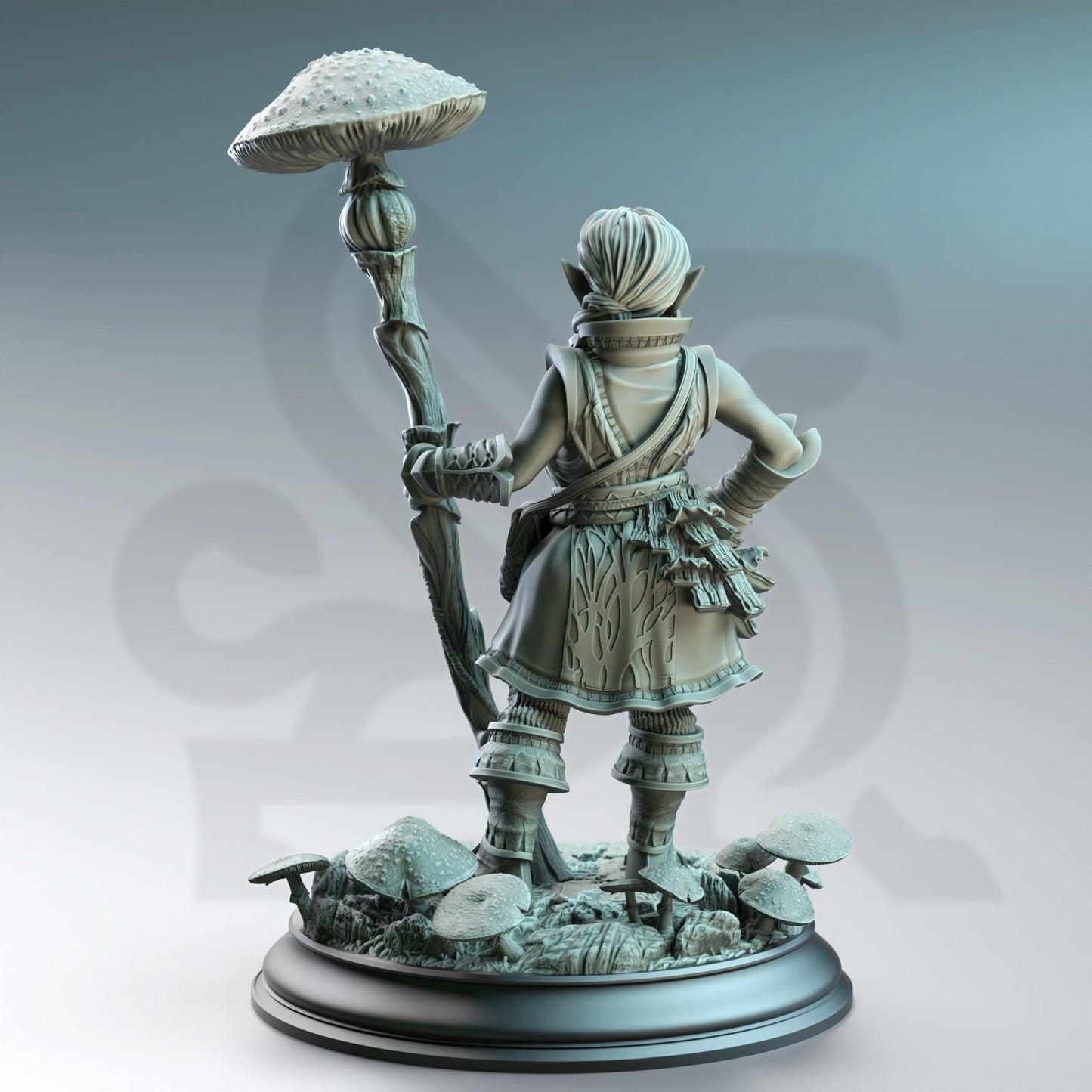 Cordelia the Homestead Hermit - Halfling Druid (Medium) | DM Stash | A Fey Court | Magic, Druid, Gnome, Mushroom, Druid, Healer, Cleric