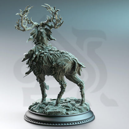 Gwynevel - First Daughter of Renmaeth (Large) | DM Stash | A Fey Court | Deer, Animal, Beast, Creature, Antlers, Moose, Forest, Stag King