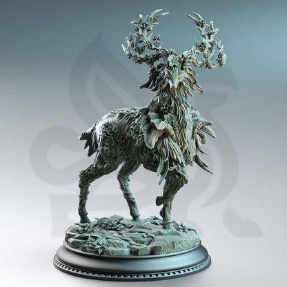 Gwynevel - First Daughter of Renmaeth (Large) | DM Stash | A Fey Court | Deer, Animal, Beast, Creature, Antlers, Moose, Forest, Stag King