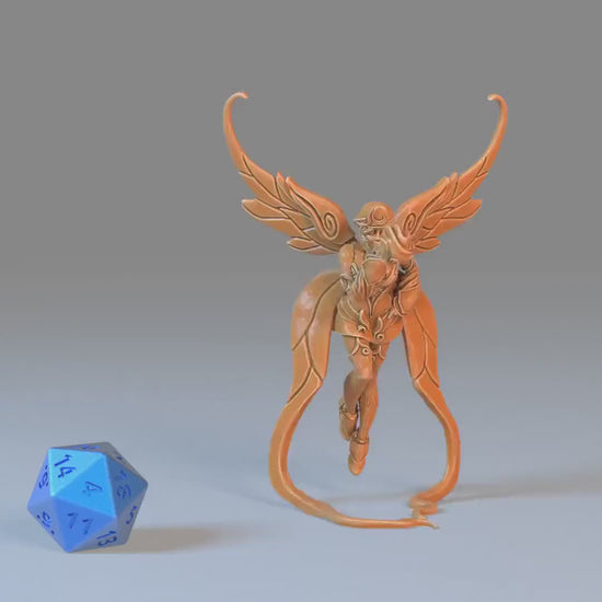 Fairy Patrol (Medium) | Premium DnD Minis with High Quality Resin | EPIC | 28mm | Female, Woman, Fey, Guard, Elf, Tinker Bell, Magic, Police