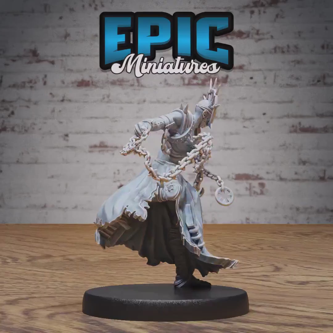 Chain Demon Bundle (Large) | Premium DnD Minis | High Quality Resin Miniature | Fantasy, Hell, Infernal, Forgotten Realms, Beast, Enemy