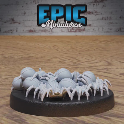 Spider Swarm (Medium) | Premium DnD Miniatures | High Quality Resin | D&D RPG | EPIC | Spiders, Tiny Beasts, Underdark, Webs, Creatures, Web