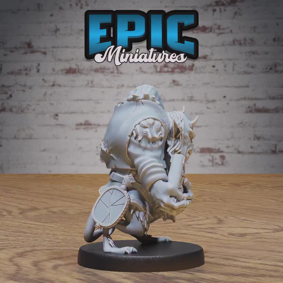 Hunchback Fiend (Medium) | Premium DnD Miniatures | High Quality Resin | D&D RPG | Demon, Devil, Evil, Mirror Break, Skull, Necromancer