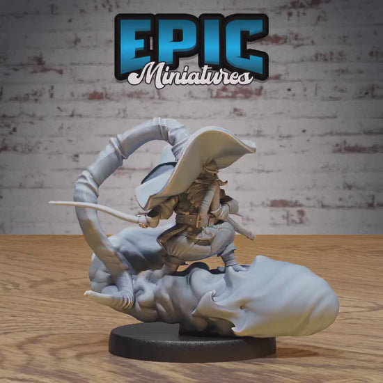 Gnome Wizard (Medium) | Premium DnD Miniatures | High Quality Resin | D&D RPG | Warlock, Wizards, Sorcerer, Magic, Cloud, Pipe Dragon, Cloud