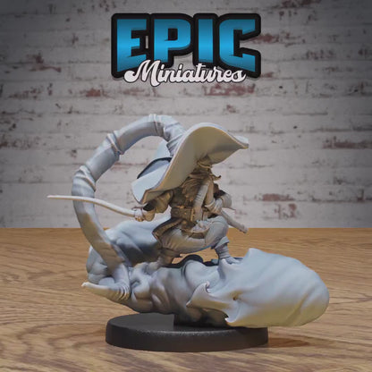 Gnome Wizard (Medium) | Premium DnD Miniatures | High Quality Resin | D&D RPG | Warlock, Wizards, Sorcerer, Magic, Cloud, Pipe Dragon, Cloud