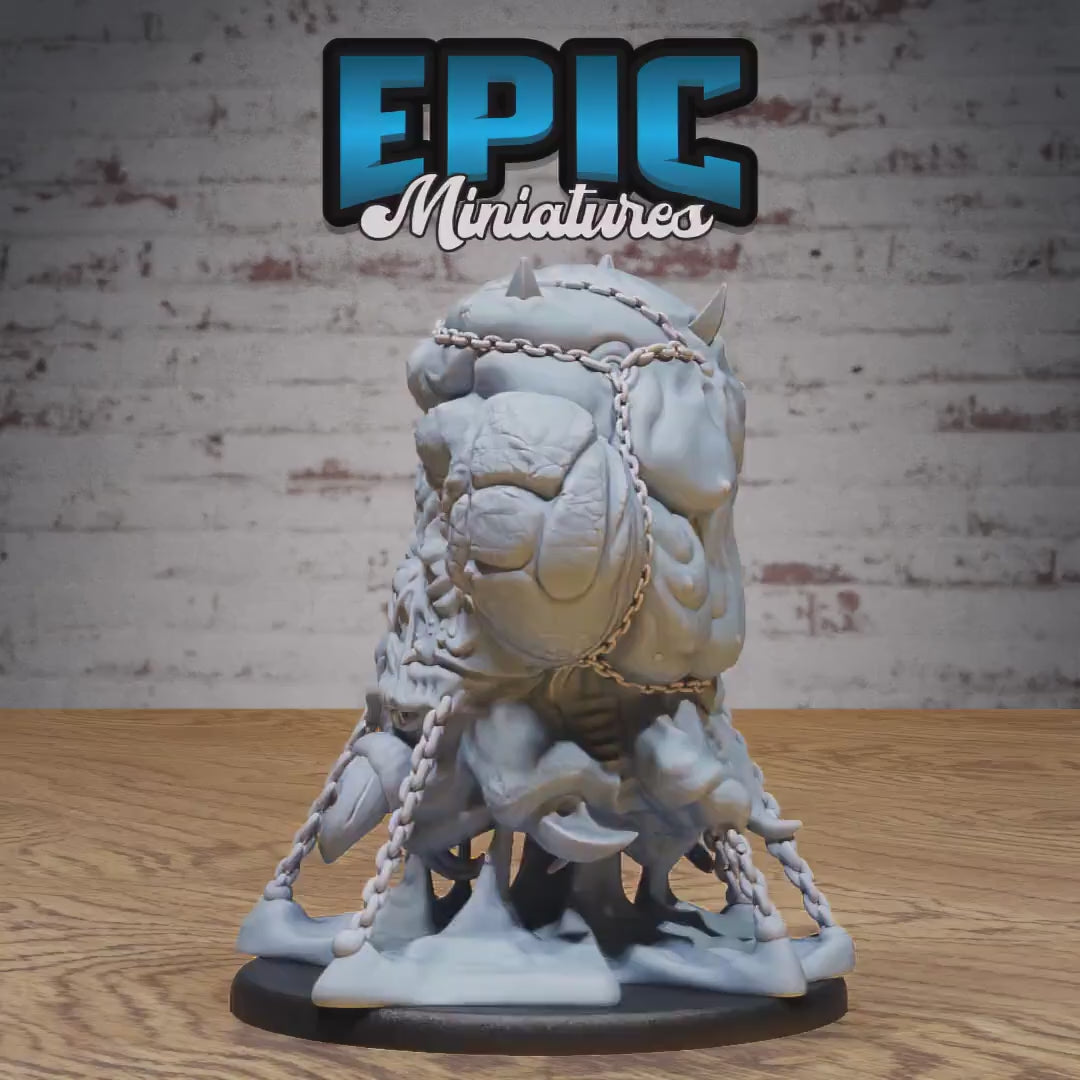 Flesh Warper (Large)| Premium DnD Miniatures | High Quality Resin | D&D RPG | EPIC | Abomination, Skin, Body Horror, Goo, Ooze, Growth, Yuck