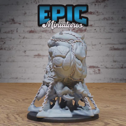 Flesh Warper (Large)| Premium DnD Miniatures | High Quality Resin | D&D RPG | EPIC | Abomination, Skin, Body Horror, Goo, Ooze, Growth, Yuck