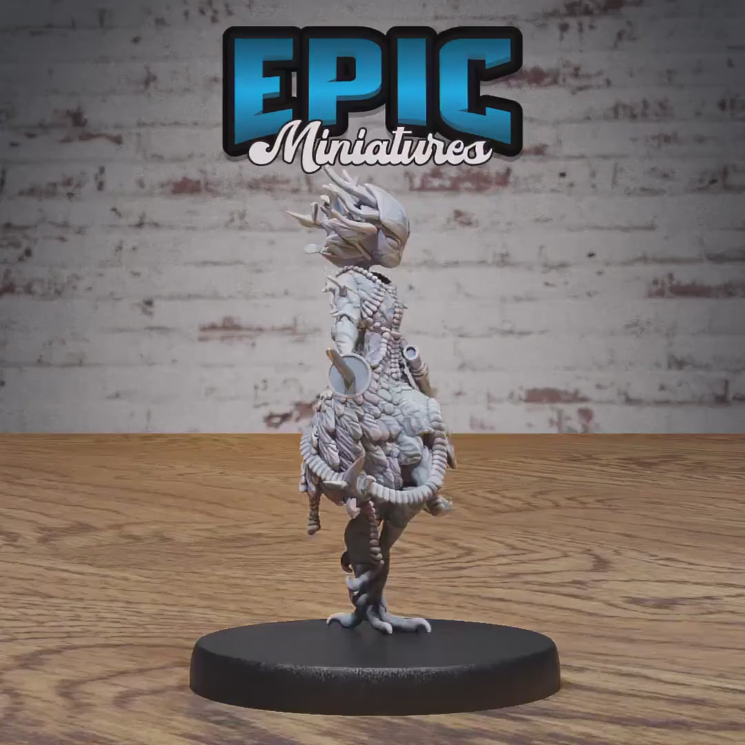 Female Nut Dryad Miniature (Medium) | Premium DnD Minis High Quality Resin | Fantasy, Witch, Fairy, Cute, Walnut, Sword Fighter