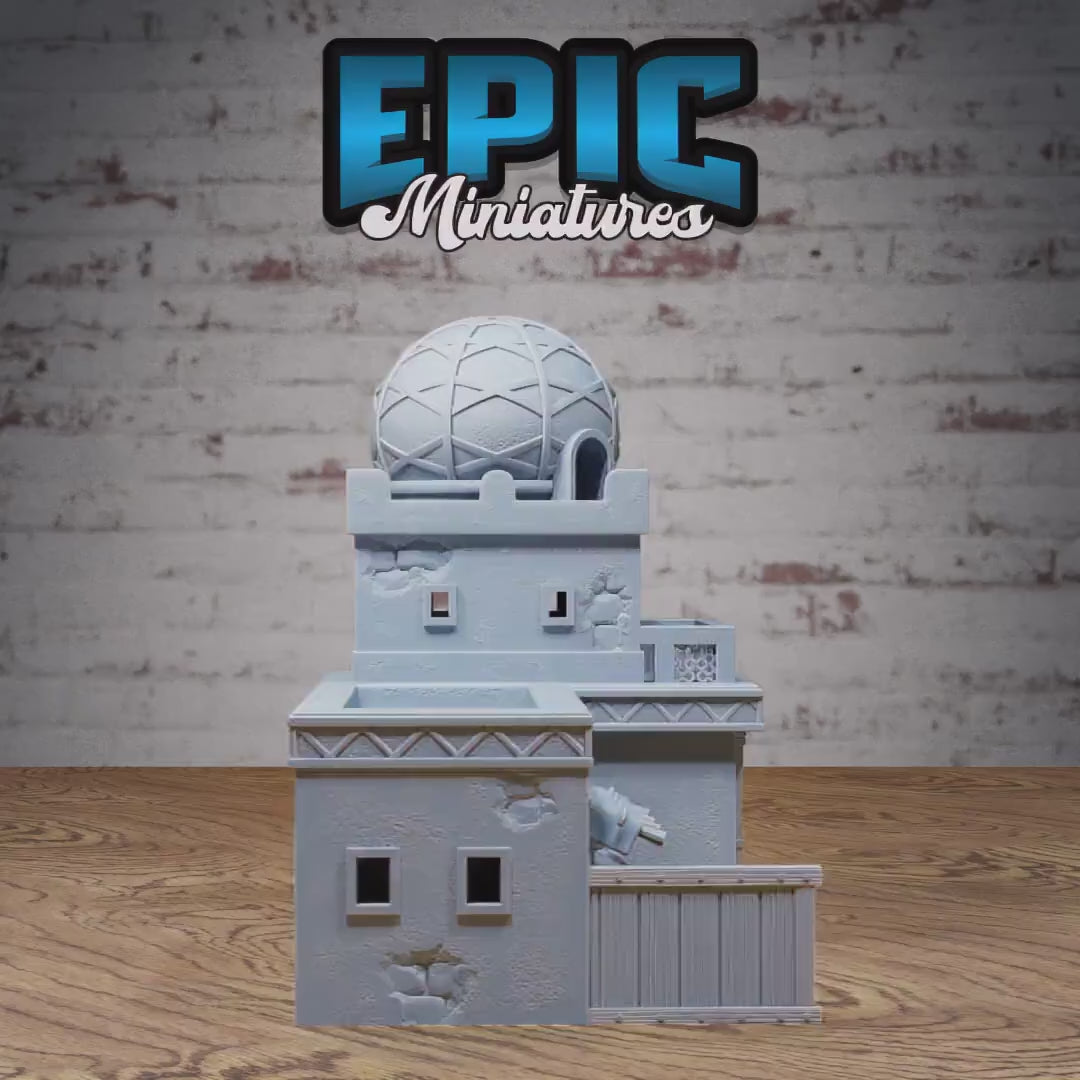 Oriental Building v3 | Premium DnD Minis High Quality Resin Miniature | House, Store, Structure, Shopping, Awning, Eastern, Market, Town