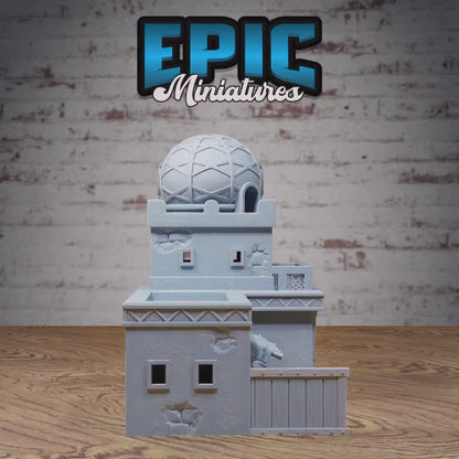 Oriental Building v3 | Premium DnD Minis High Quality Resin Miniature | House, Store, Structure, Shopping, Awning, Eastern, Market, Town