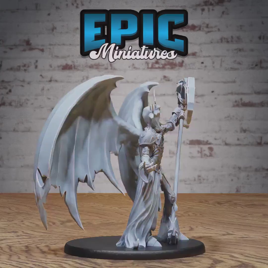 Lord of Sorrow Bundle (Large) | Premium DnD Minis | High Quality Resin Miniature | Fantasy, Hell, Infernal, Demon, Evil, Devil, Scythe