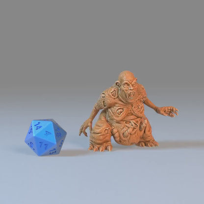 Mane Demon (Medium) | Premium DnD Minis with High Quality Resin | EPIC | 28mm | TTRPG | Manes, Abyss, Wretch, Tanar'ri, Humanoid, Fiend