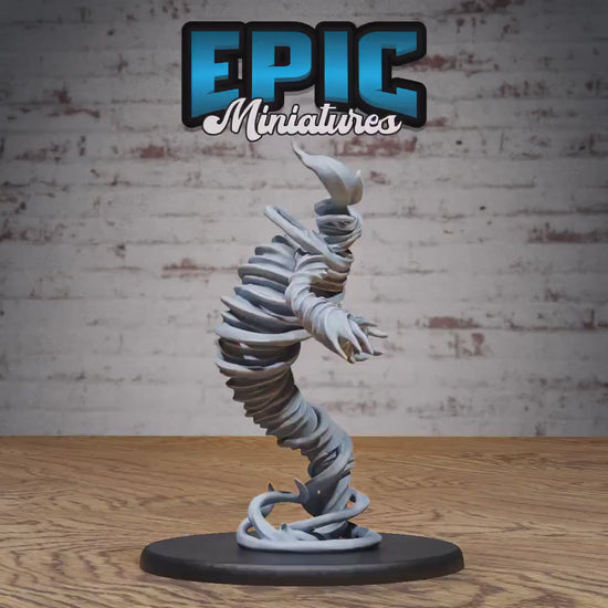 Air Elemental Miniature (Large) | Premium DnD Minis | High Quality Resin Miniature | Fantasy, Tornado, Storm, Wind, Storm, Elementals, Beast
