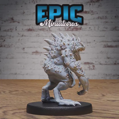 Sewer Beast Bundle | Premium DnD Minis | High Quality Resin Miniature | Scales, Spear, Crocodile, Attack, Frog, Toad, Warts