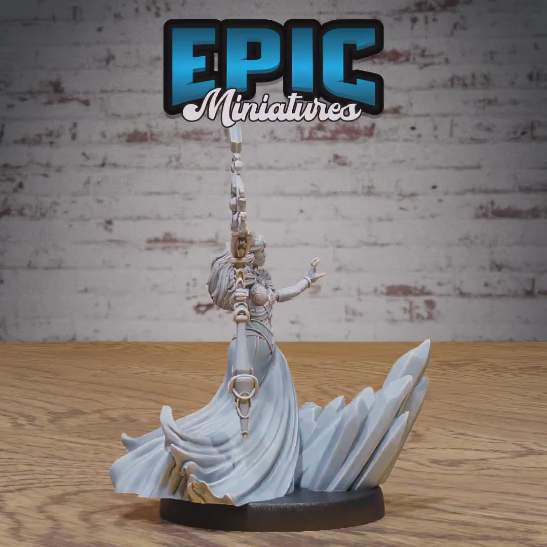 Grendels Mother (Medium) | Premium DnD Miniatures | High Quality Resin | D&D RPG | EPIC | Grendel, Witch, Warlock, Wizard, Sorcerer, Female