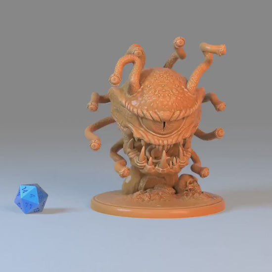 Beholder Miniature (Large)| Premium DnD Miniatures with High Quality Resin | DnD Monster Eye Tyrant | Underdark, Beast, Eyes, Aberration